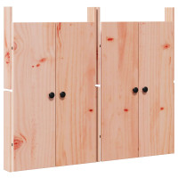 Produktbild för Köksdörr MEPPEL 2 pcs Brun 50 x 9 x 82 cm massiv douglas