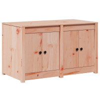 Produktbild för Köksskåp MEPPEL Brun Ek 106 x 55 x 64 cm Massivt tallträ