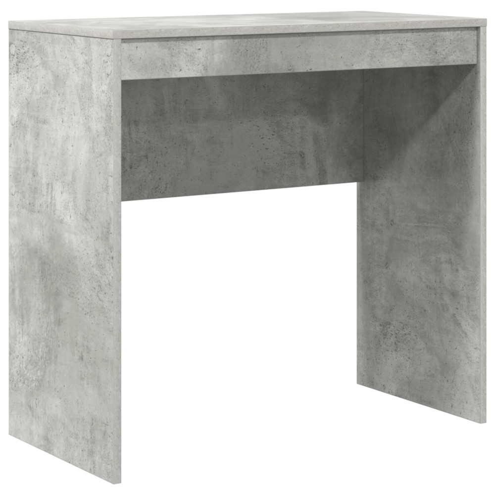 Produktbild för Skrivbord Betonggrå 80 x 40 x 76 cm