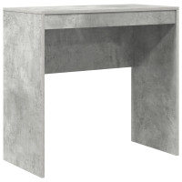 Produktbild för Skrivbord Betonggrå 80 x 40 x 76 cm
