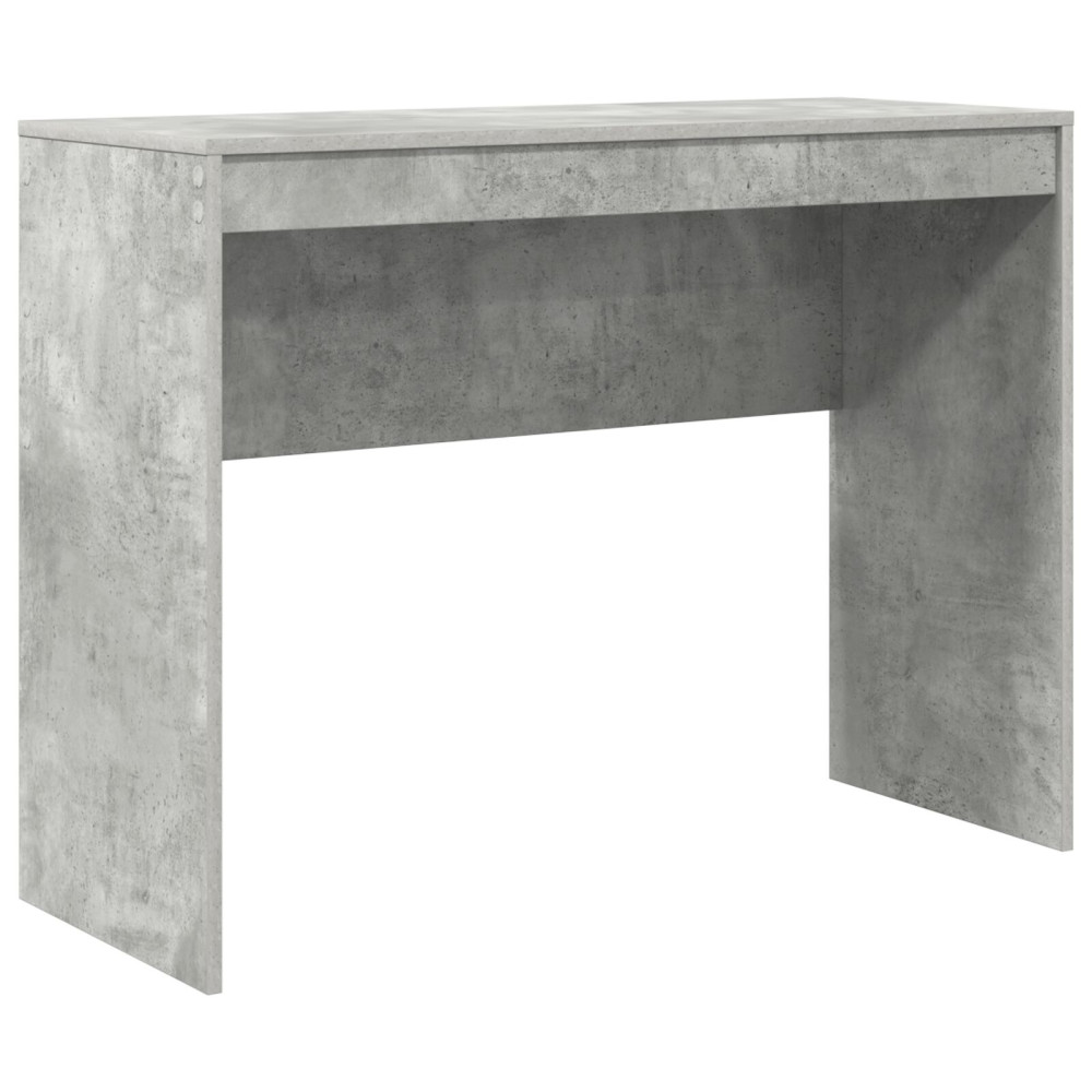 Produktbild för Skrivbord Betonggrå 100 x 40 x 76 cm