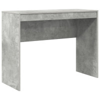 Produktbild för Skrivbord Betonggrå 100 x 40 x 76 cm