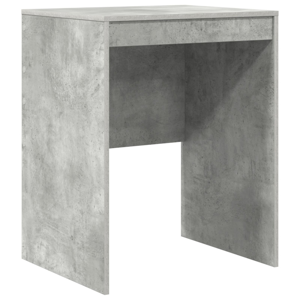 Produktbild för Skrivbord Betonggrå 60 x 50 x 76 cm