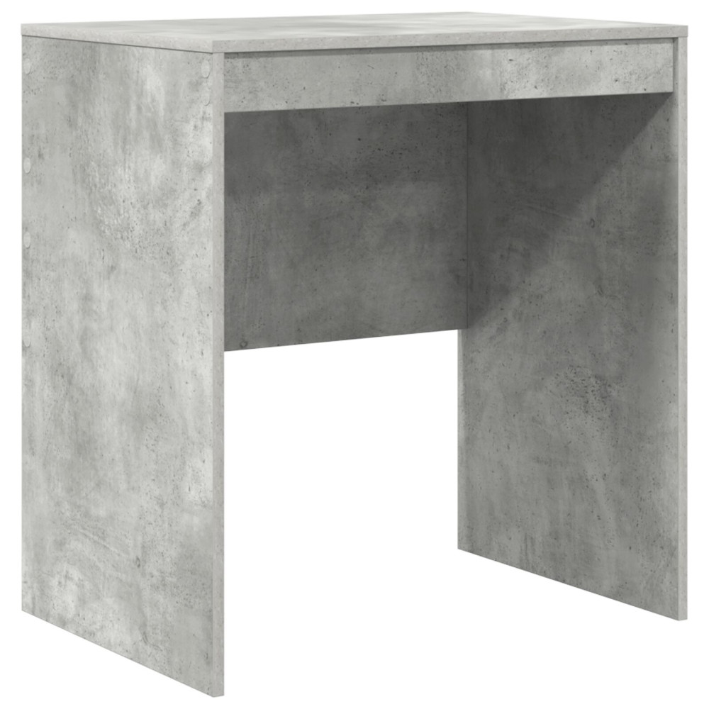 Produktbild för Skrivbord Betonggrå 70 x 50 x 76 cm