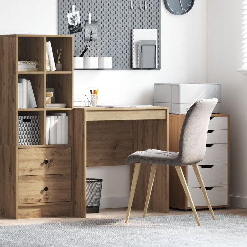 vidaXL Skrivbord Artisan Ek 70 x 50 x 76 cm