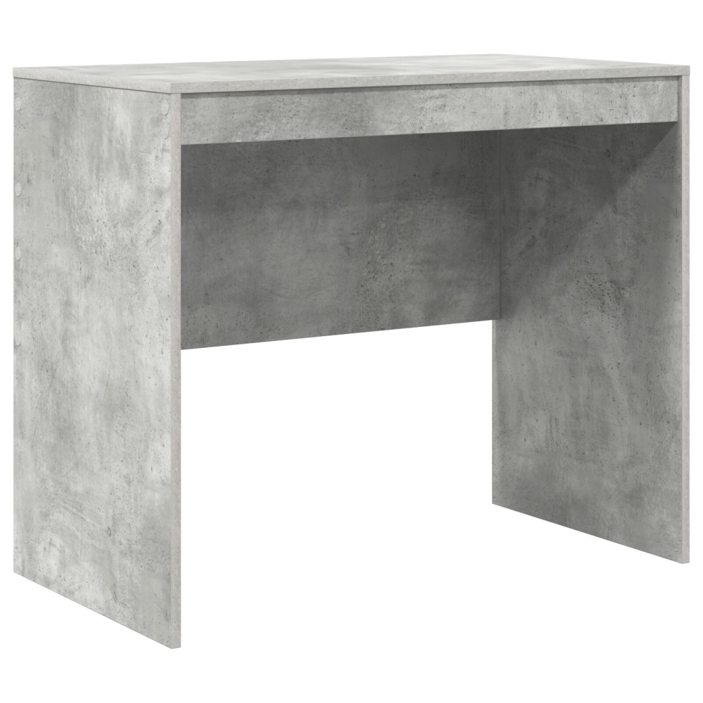 Produktbild för Skrivbord Betonggrå 90 x 50 x 76 cm