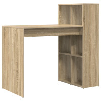 Produktbild för Skrivbord Sonoma-ek 108 x 55 x 103.5 cm Konstruerat trä