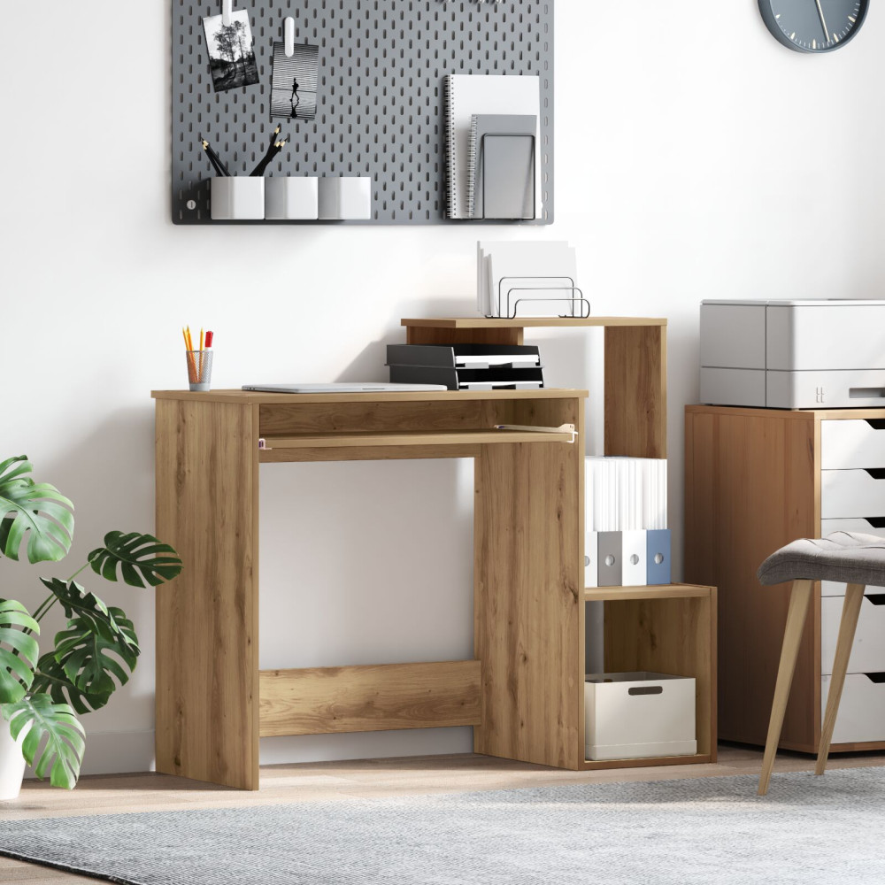 Produktbild för Skrivbord Artisan Ek 106 x 41 x 88.5 cm Konstruerat trä