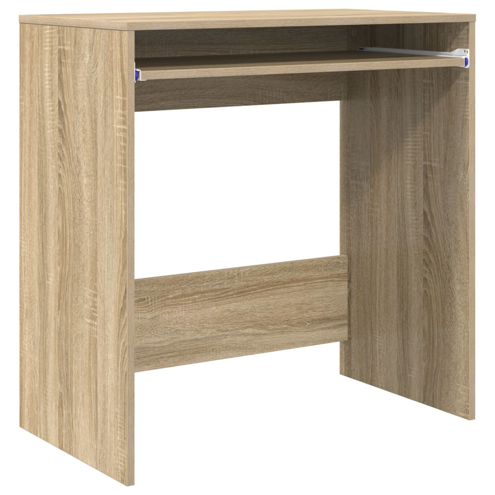 Produktbild för Skrivbord med låda Sonoma-ek 77.5 x 43 x 79 cm Konstruerat trä