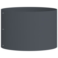 Produktbild för Krukring Antracit 30 x 30 x 20 cm Kallvalsat stål