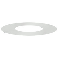 Produktbild för lämplig för Flat trädring Silver Ø30 / 60 cm Galvaniserat stål
