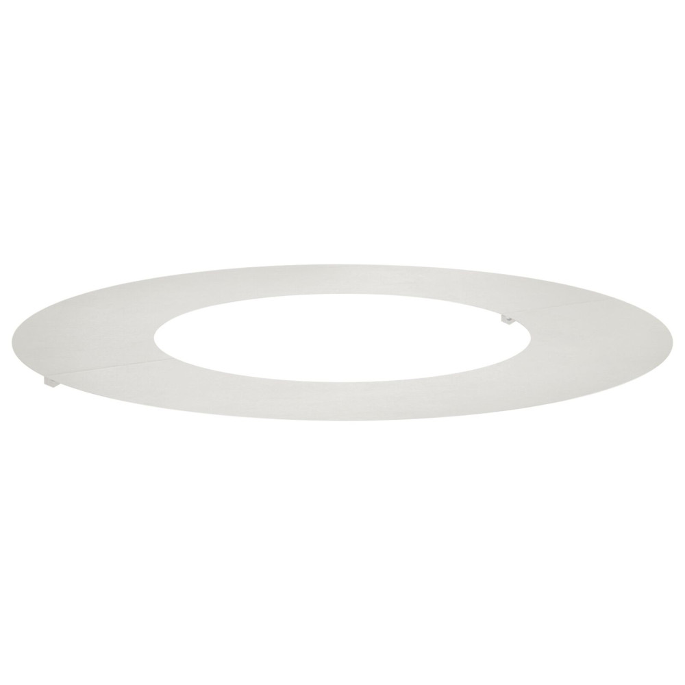 Produktbild för lämplig för Flat trädring Silver Ø40 / 70 cm Rostfritt stål