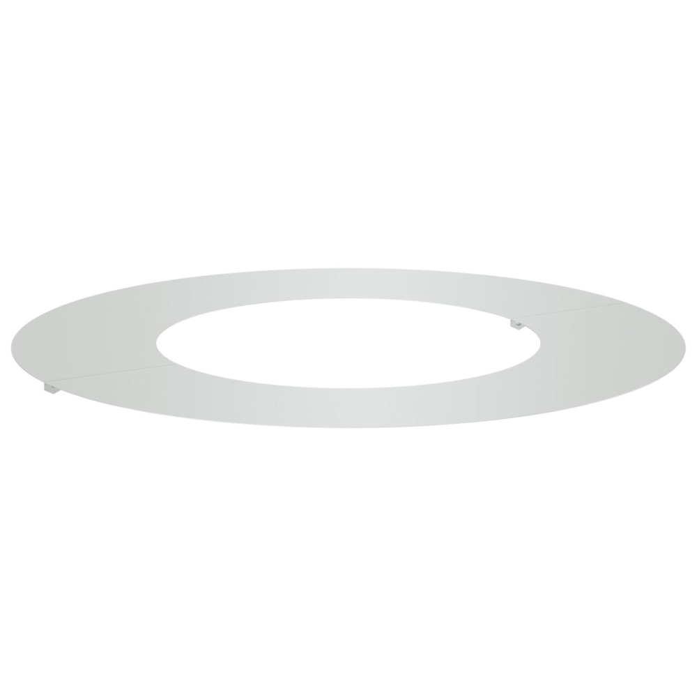 Produktbild för lämplig för Flat trädring Silver Ø40 / 70 cm Galvaniserat stål
