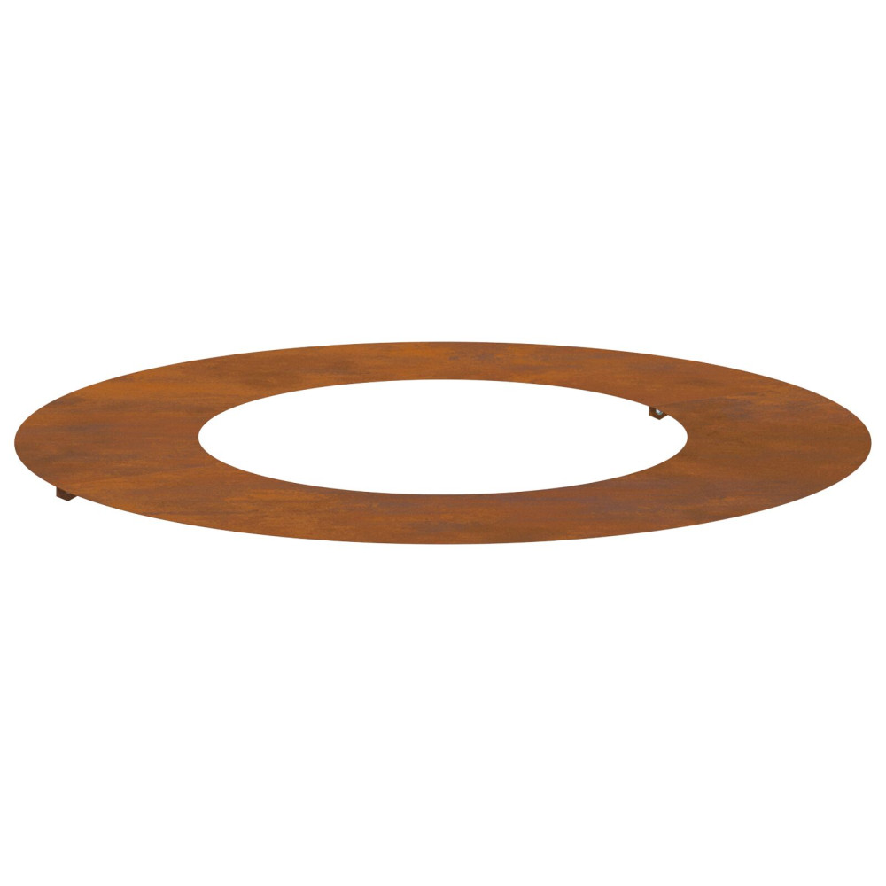 Produktbild för lämplig för Flat trädring Brun Ø40 / 70 cm Väderbeständig stål