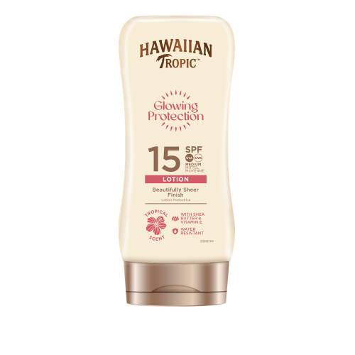 Hawaiian Tropic Glowing Protection Lotion SPF15 180 ml