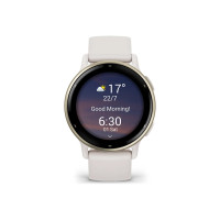 Produktbild för Garmin vívoactive 5 - elfenben - smart klocka med band - 4 GB