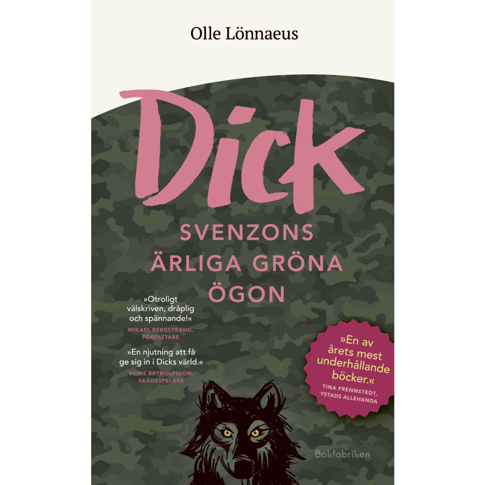 Produktbild för Dick Svenzons ärliga gröna ögon (pocket)