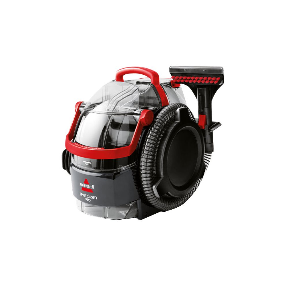 Produktbild för BISSELL SpotClean Pro 1558N - mattvätt - med behållare - röd/svart