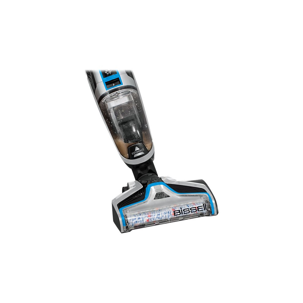 Produktbild för BISSELL CrossWave Pet Pro 2225N - dammsugare - spak - svart/silver/bosanovablå