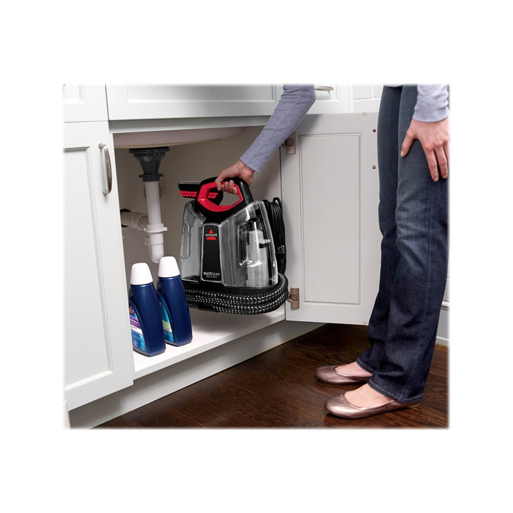 Produktbild för BISSELL MultiClean Spot&Stain 4720M - mattvätt - med behållare - röd/svart