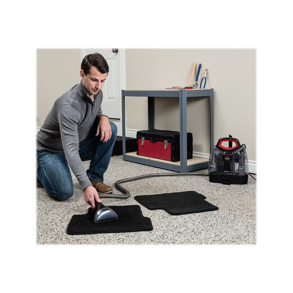 Produktbild för BISSELL MultiClean Spot&Stain 4720M - mattvätt - med behållare - röd/svart