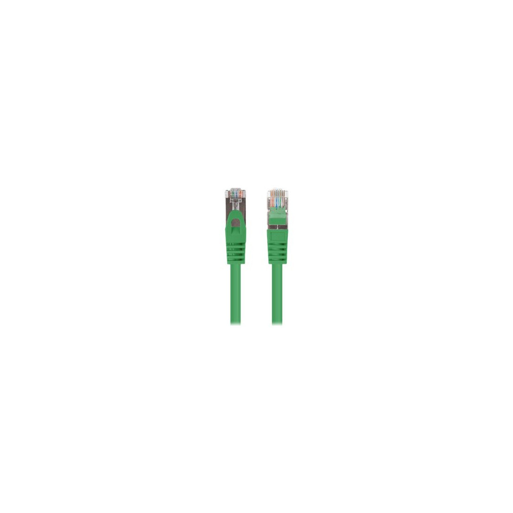 Produktbild för Lanberg patch-kabel - 25 cm - grön, RAL 6024