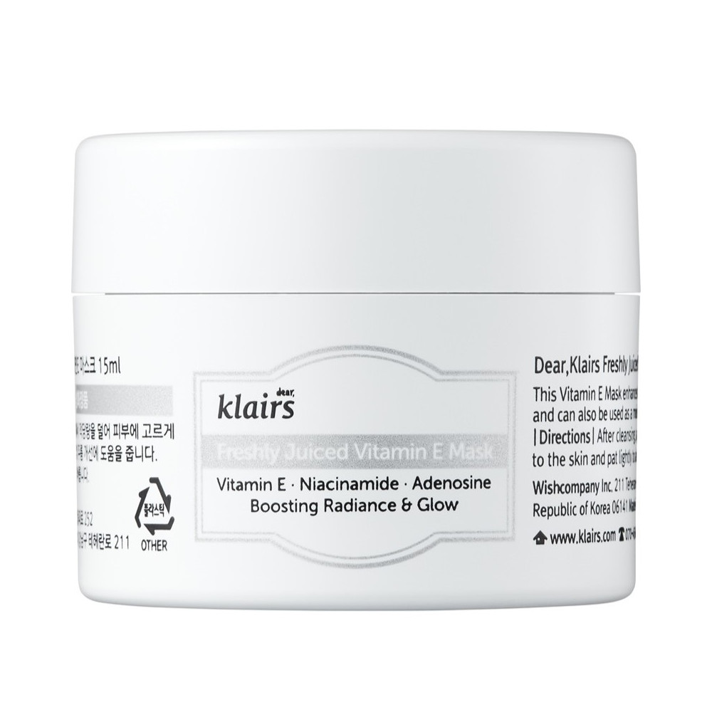 Produktbild för Freshly Juiced Vitamin E Mask 15ml