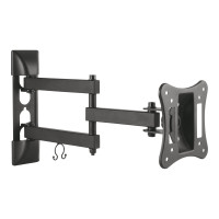 Produktbild för Maclean MC-719 konsol - för platt panel - svart