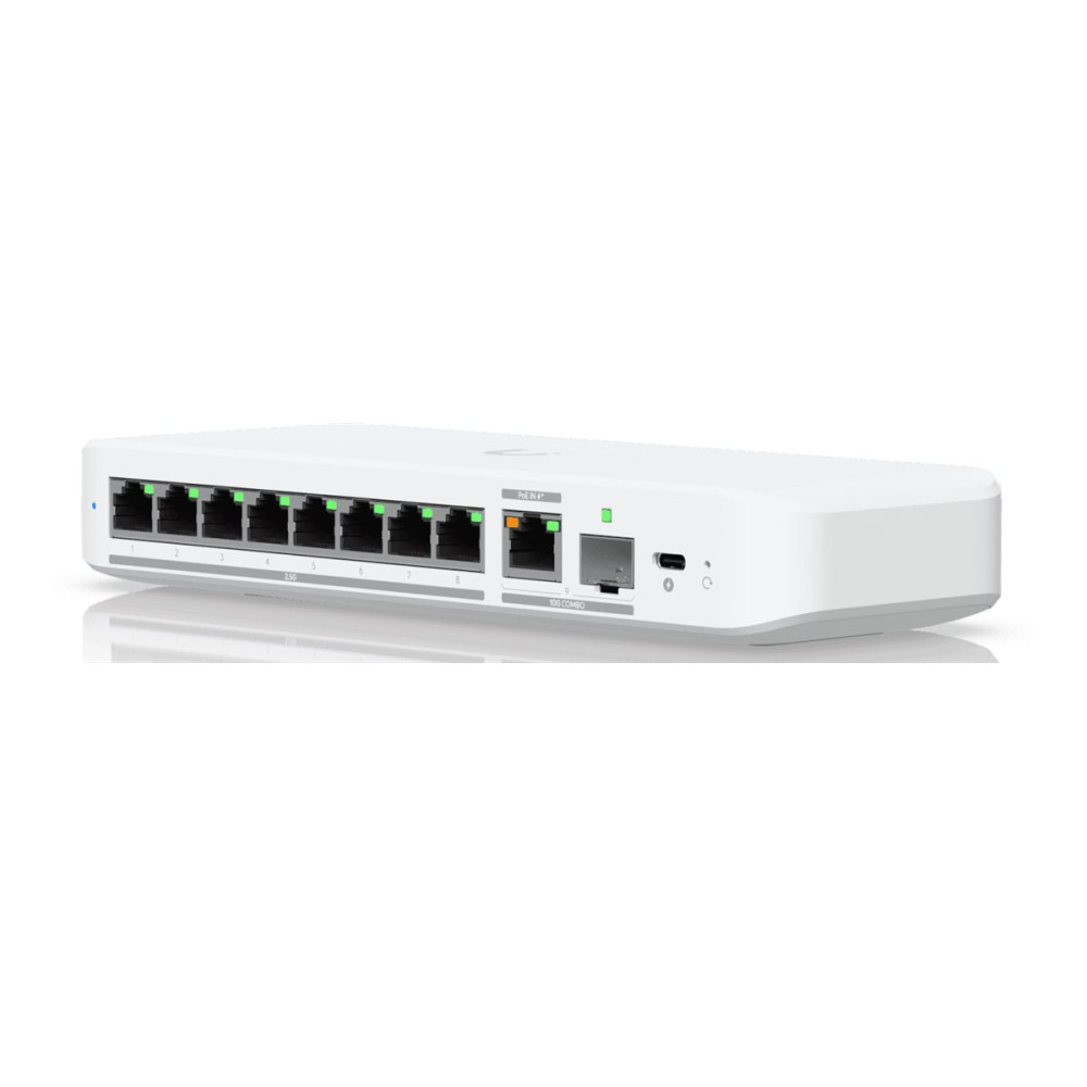 Produktbild för Ubiquiti UniFi Flex 2.5G - switch - 10 portar - Administrerad