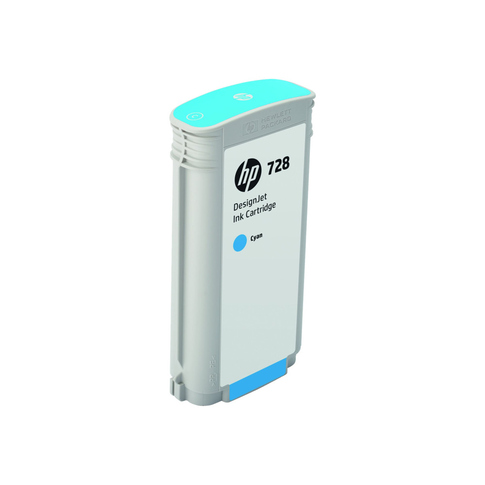 Produktbild för HP 728 - cyan - original - DesignJet - bläckpatron