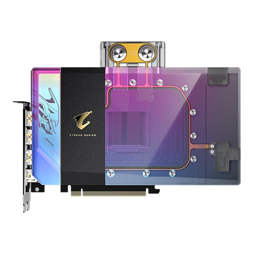 Produktbild för AORUS GeForce RTX 5090 XTREME WATERFORCE WB 32G - OC Edition - grafikkort - GeForce RTX 5090 - 32 GB