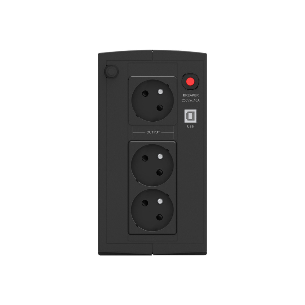 Produktbild för PowerWalker Basic VI 1000 SB FR - UPS - 600 watt - 1000 VA