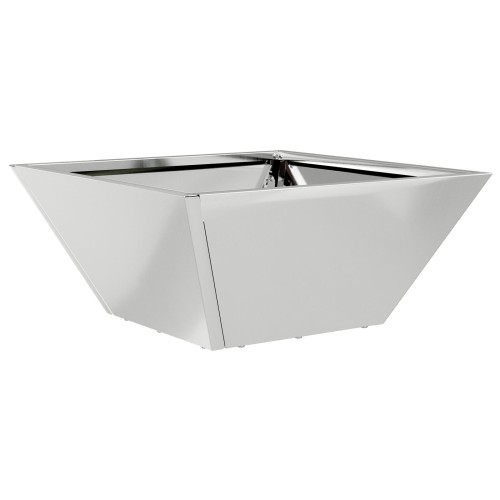vidaXL Trädgårdsplanterare Silver 35 x 35 x 15 cm Galvaniserat Stål