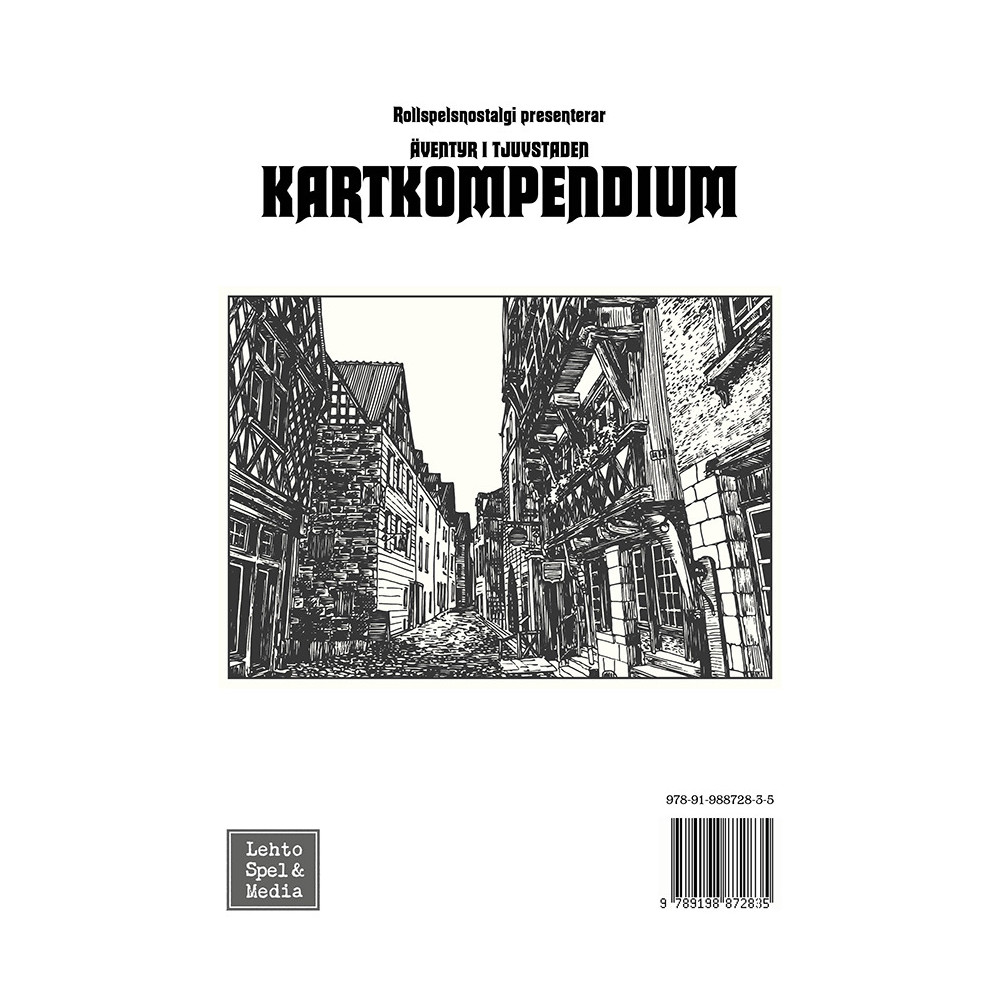 Produktbild för Kartkompendium : ett tredjepartssupplement till Drakar och Demoner (bok)