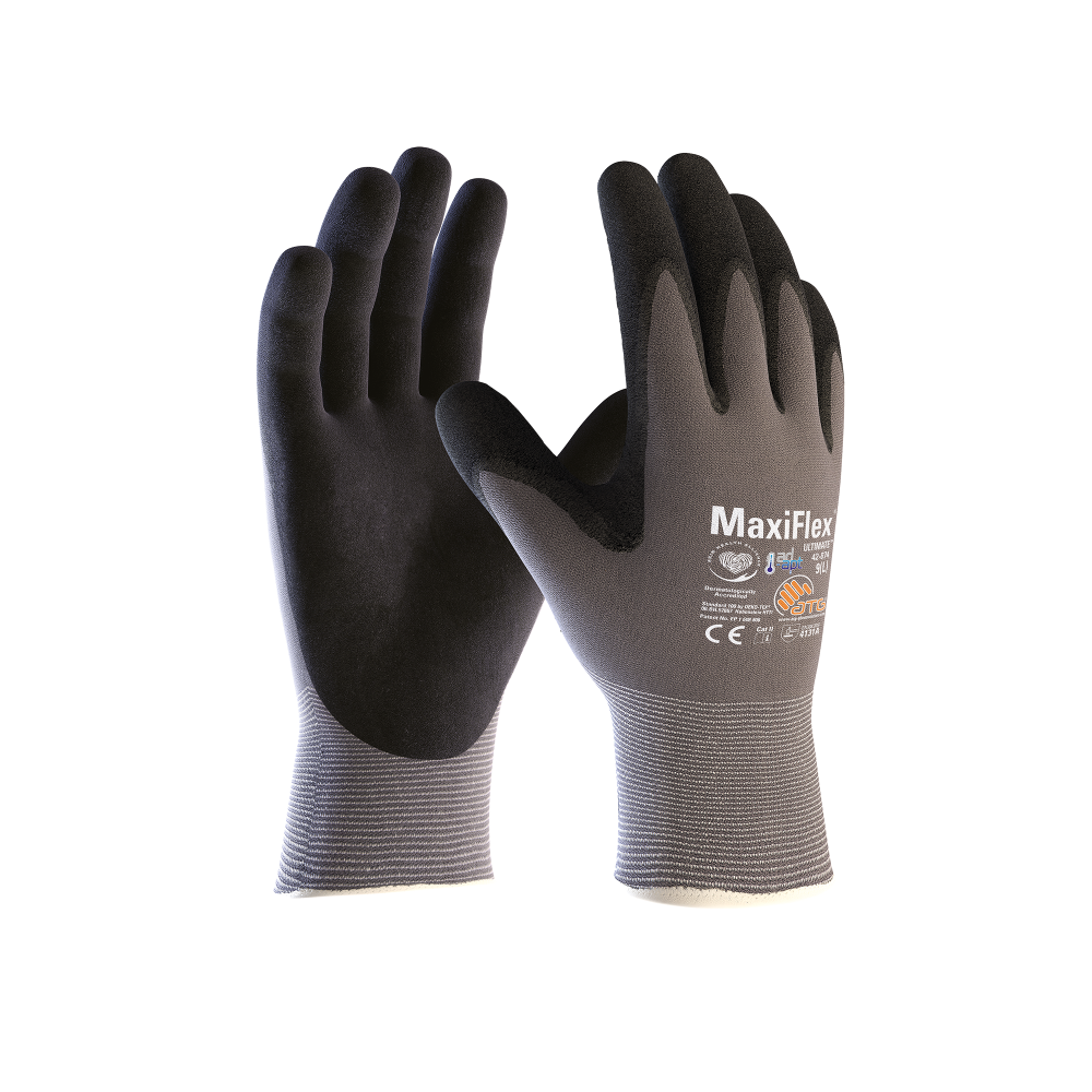 Produktbild för MaxiFlex Ultimate Ad-Apt HT Gloves Grey Unisex