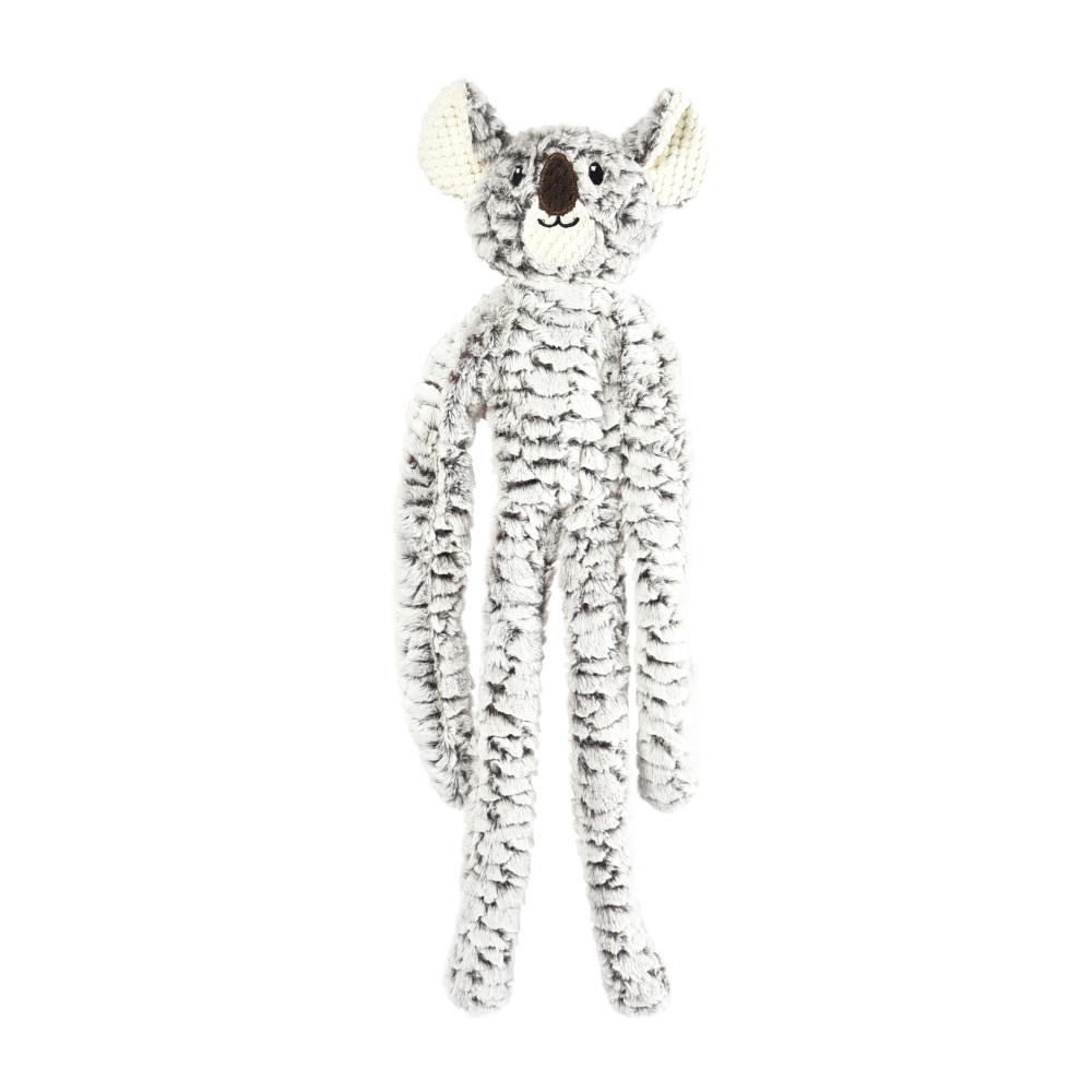 Produktbild för Hundleksak Koala med Rep Grå 65cm