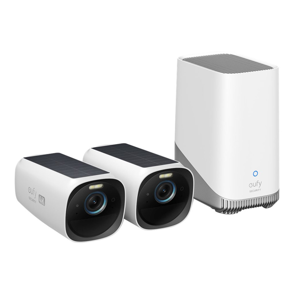 Produktbild för Eufy S330 eufyCam (eufyCam 3) - nätverksövervakningskamera - med Eufy HomeBase 3