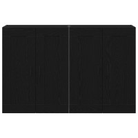 Produktbild för Väggmonterat skåp 2 pcs Artisan Ek 69,5 x 34 x 90 cm