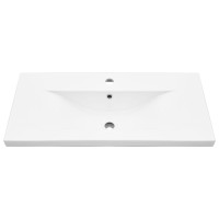 Produktbild för Badrumsskåp med handfat 2 pcs Gammalt trä 80 x 38,5 x 48 cm