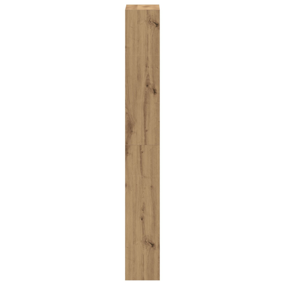 Produktbild för Skoskåp med hylla Artisan Ek 80 x 21 x 163,5 cm Konstruerat trä