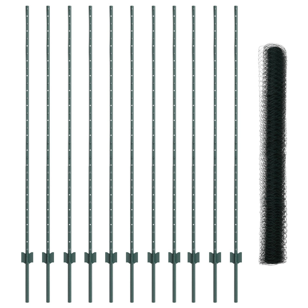 Produktbild för Svetsat trådstängsel 25 x 1,6 m (B x H) PVC-belagda stål Grön