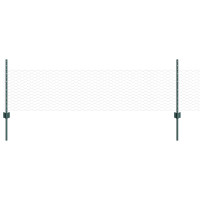 Produktbild för Svetsat trådstängsel 50 x 0,5 m (B x H) PVC-belagda stål Grön