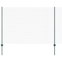 Produktbild för Svetsat trådstängsel 50 x 1,6 m (B x H) PVC-belagda stål Grön