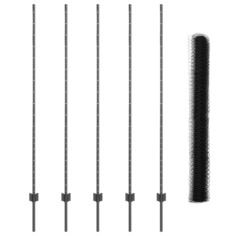 Produktbild för Svetsat trådstängsel 10 x 1,6 m (B x H) PVC-belagda stål Grå