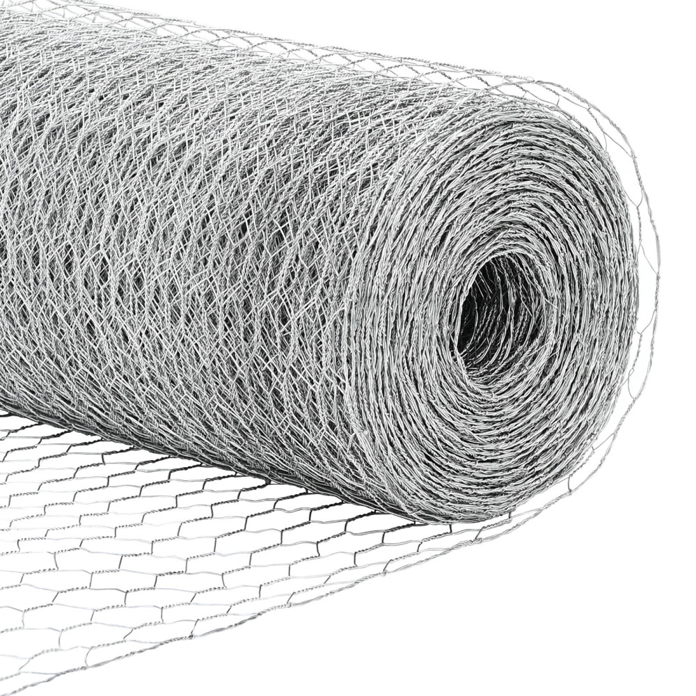 Produktbild för Svetsat trådstängsel 10 x 1,5 m (B x H) Varmförzinkad stål