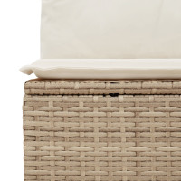 Produktbild för Soffset med kudde 7 pcs konstrotting