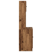 Produktbild för Köksbuffé Gammalt trä 60 x 50 x 180 cm