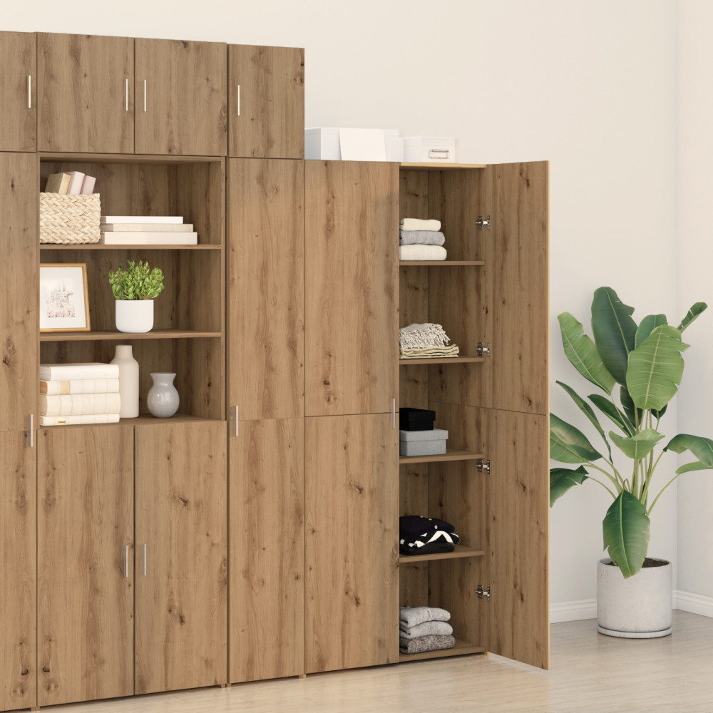 Produktbild för Skåp 2 pcs Artisan Ek 80 x 42 x 185 cm