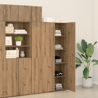 Produktbild för Skåp 2 pcs Artisan Ek 80 x 42 x 185 cm