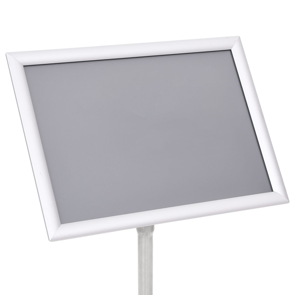Produktbild för Affischställningar 2 pcs Silver 45 x 32,7 x 108 cm Aluminium